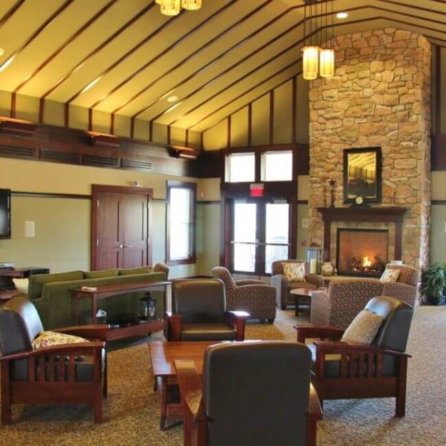 Clubhouse at Senior Living Bucks County PA