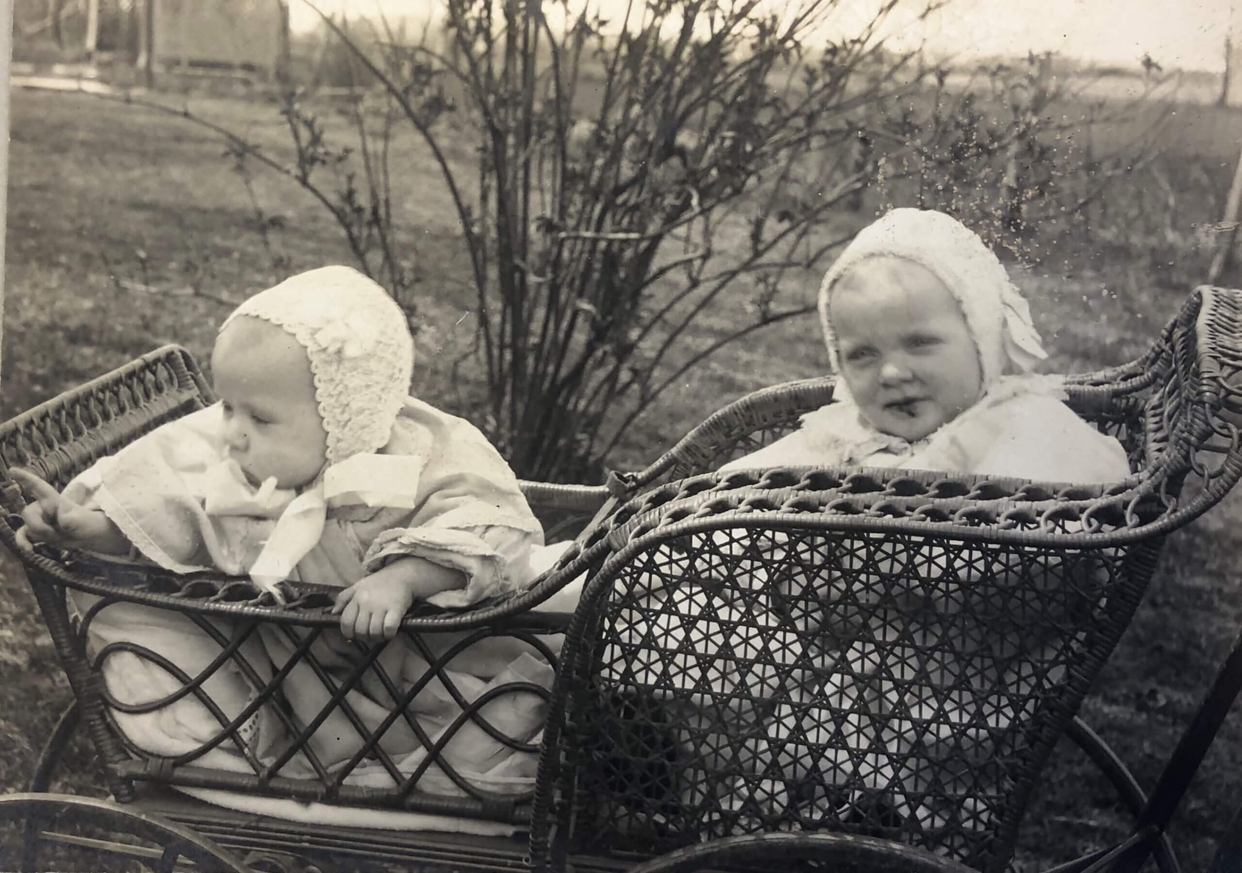 Historical photos of infants at Christ’s Home for Children Eastern PA