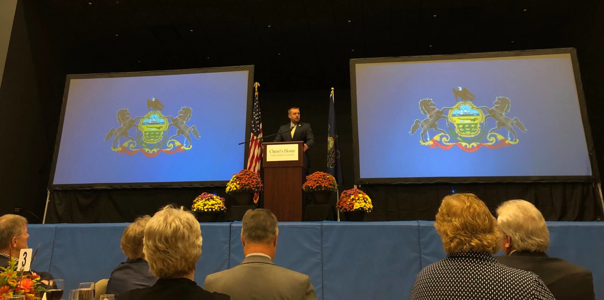PA Speaker of the House Bryan Cutler Speaks at Christ’s Home Christs Home