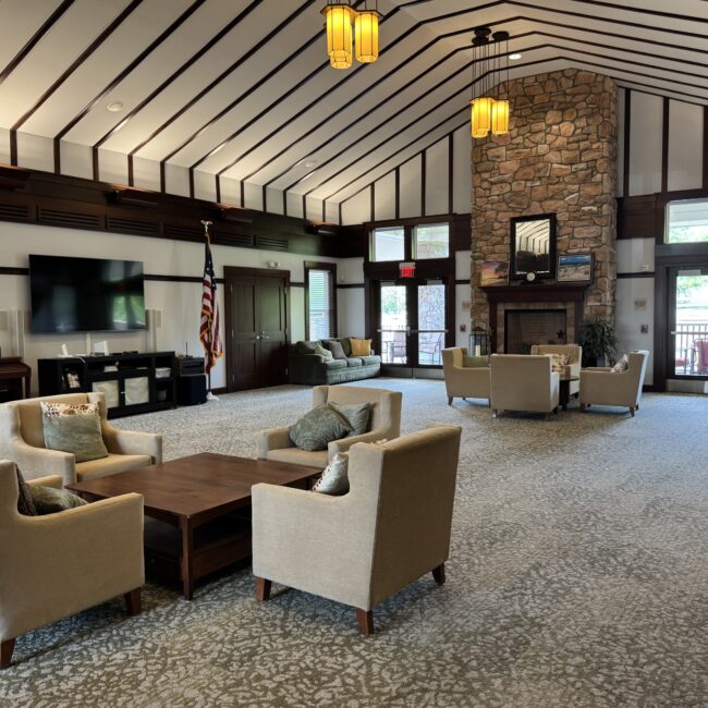 Clubhouse and Amenities at Senior Living Bucks County PA